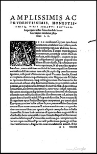 Aetii medici graeci Contractae ex veteribus medicinae tetrabiblos: hoc est quaternio, id est libri uniuersales quator sermones complectentes, ut sint in summa quatuor sermonum quaterniones, id est sermones XVI